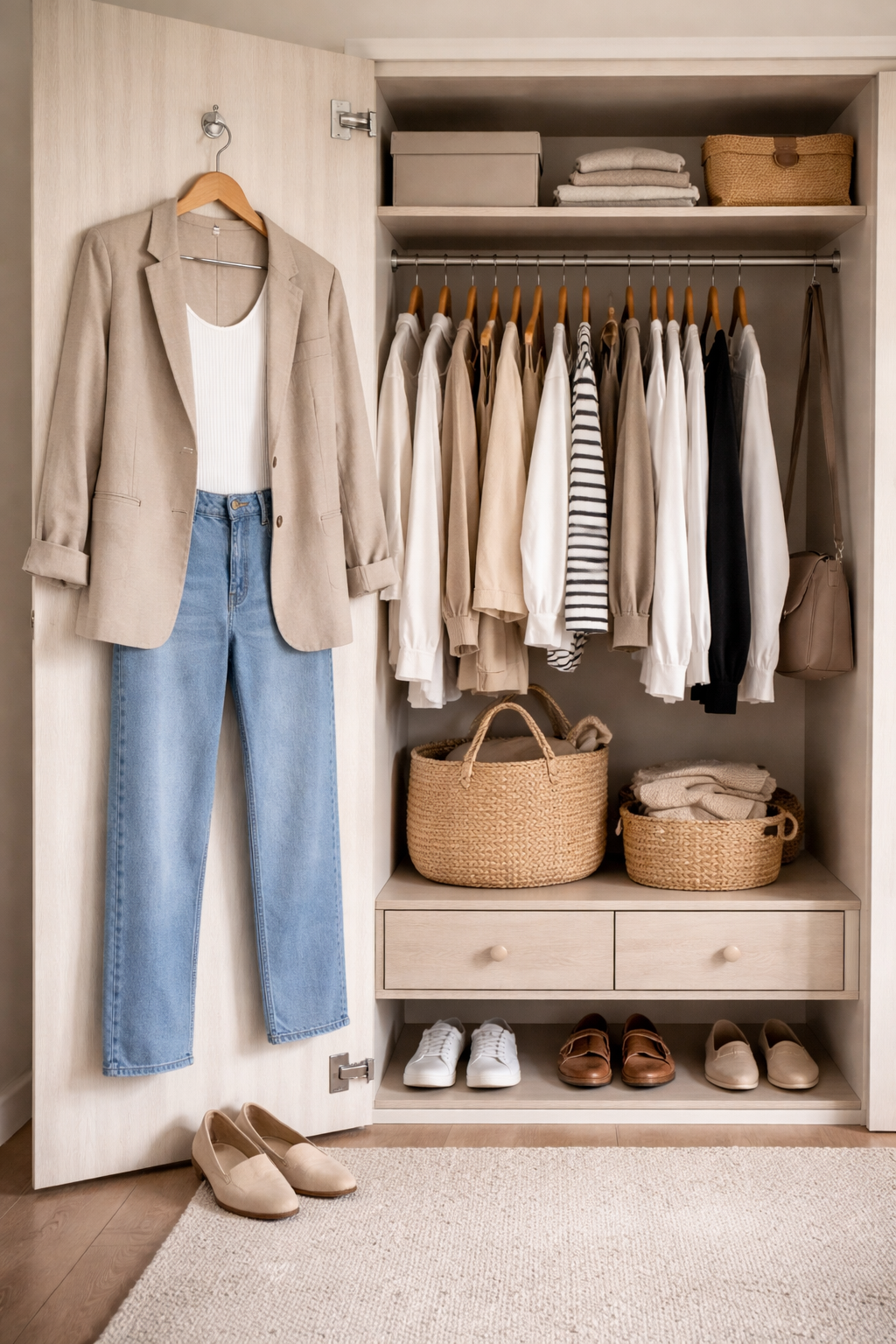 Capsule wardrobe: minder kleding, meer stijl