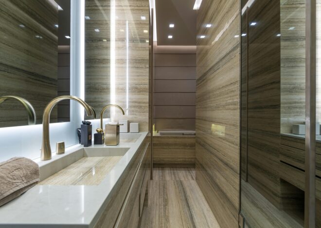 Een badkamer unit laat zien dat praktisch en stijlvol perfect samengaan